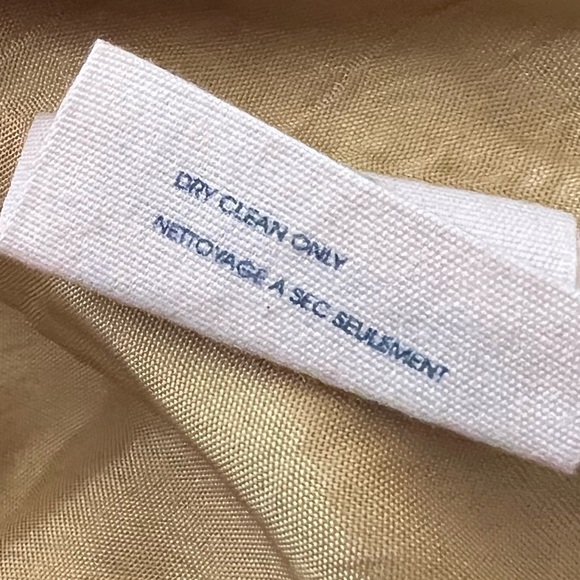 Anthropologie Edme & Esyllte Yellow Jacquard Floral Tulip Skirt Size 4 - Picture 12 of 12